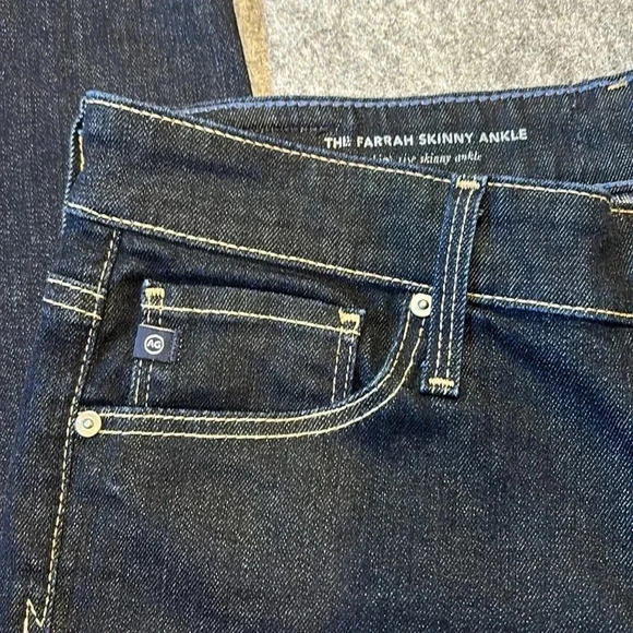 AG  Jeans, The Farrah Skinny Ankle, High Rise Skinny Ankle. Size 26R. - Picture 10 of 13